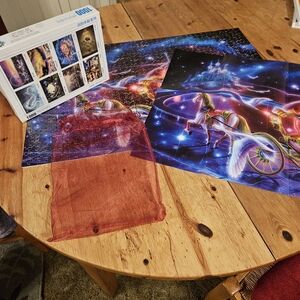 Enchanted Carriage Wooden Puzzle 1000 Pieces